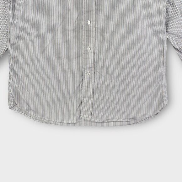 Gitman Bros Mr Sid Dress Shirt Mens 15 - 34 Striped Button Up Spread Made in USA - Picture 4 of 11